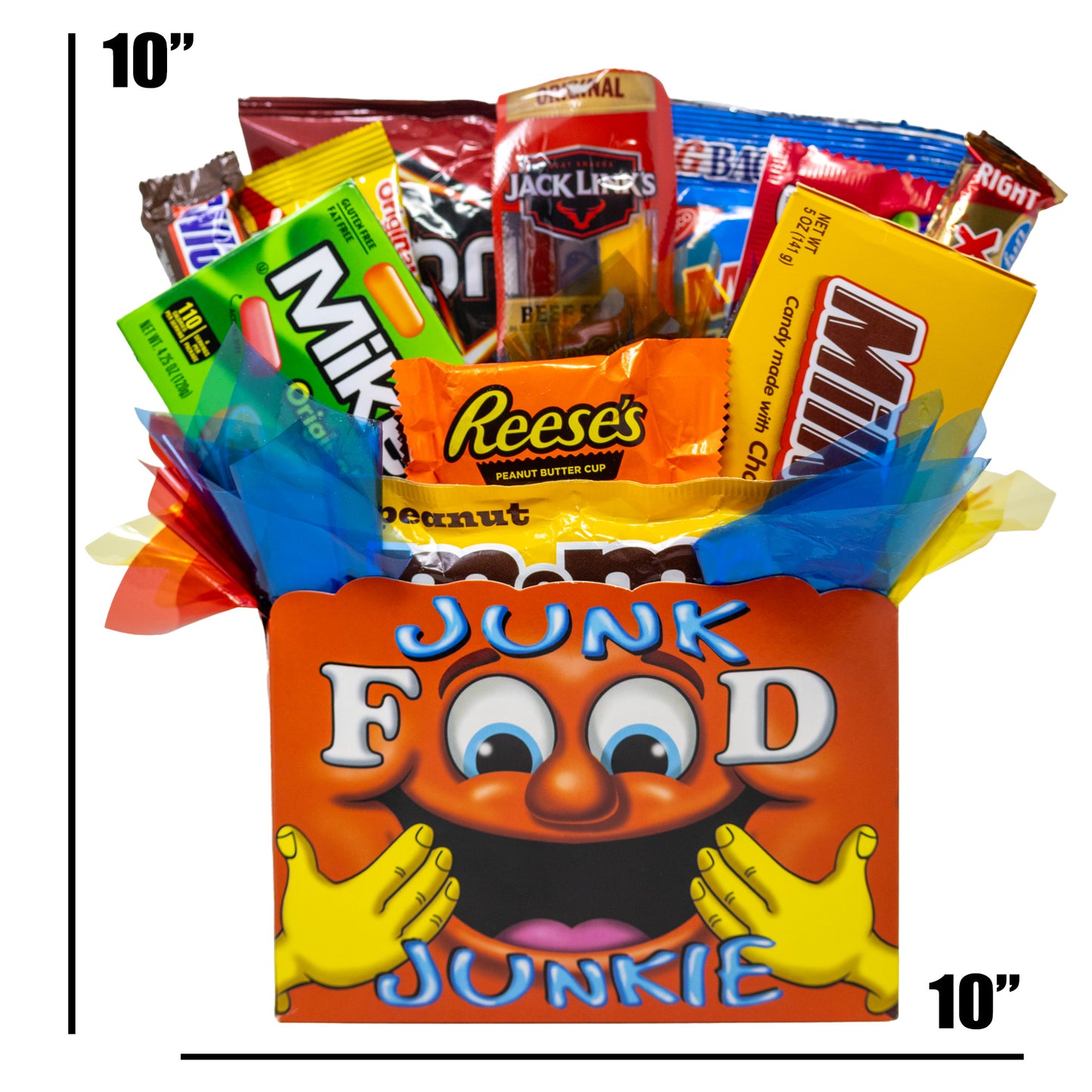 Junk Food Junkie Snack Gift Box