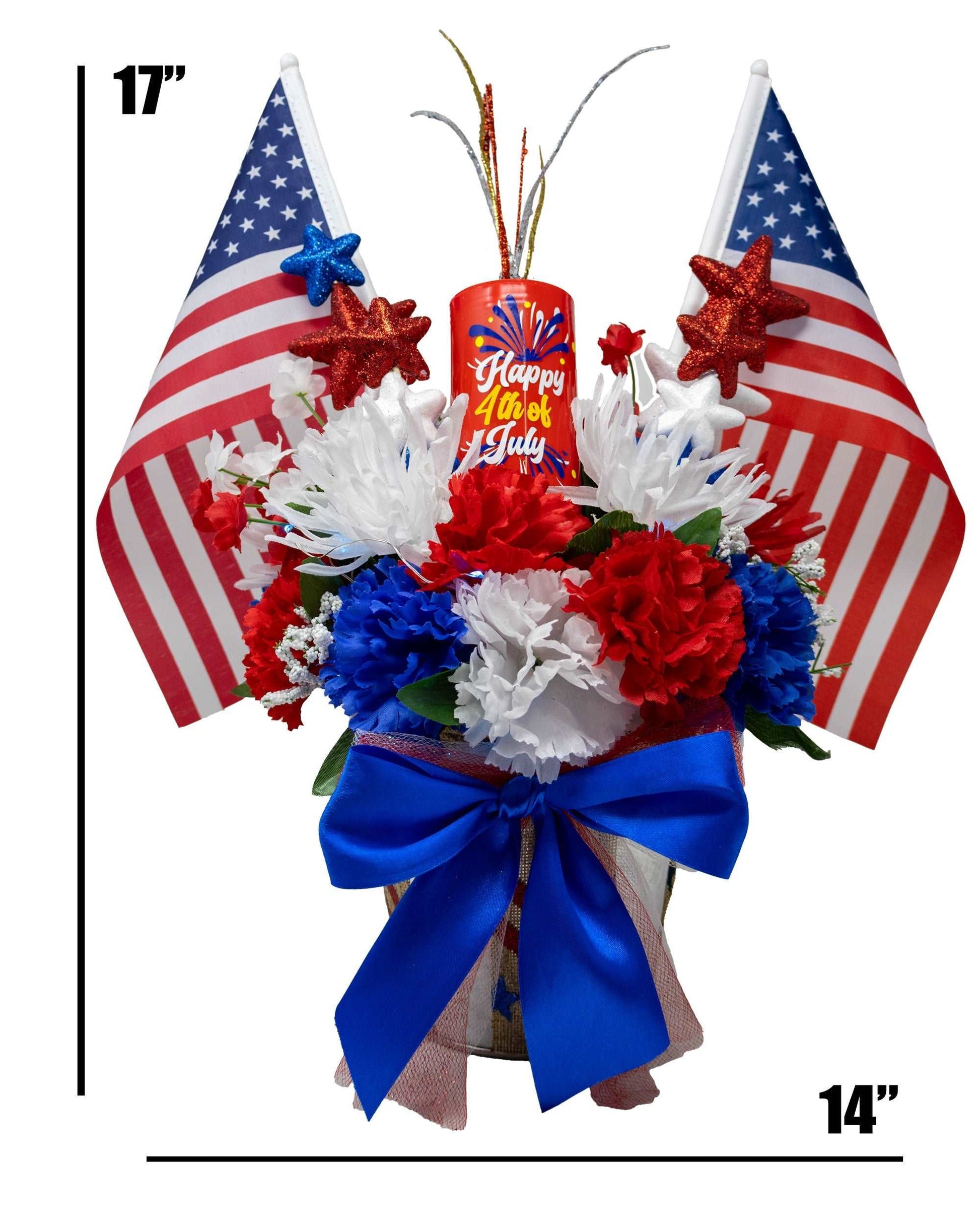 Light Up 4th of July Bouquet