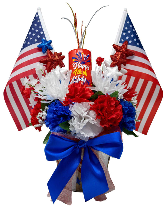 Light Up 4th of July Bouquet