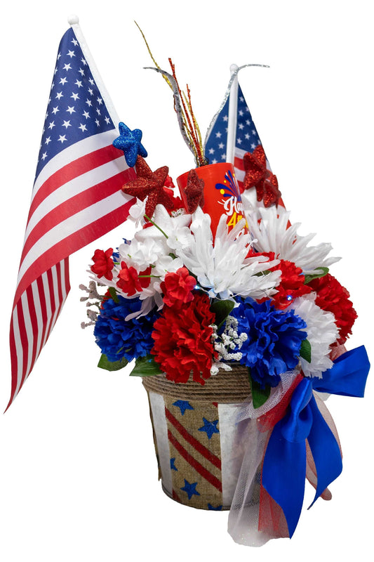 Light Up 4th of July Bouquet
