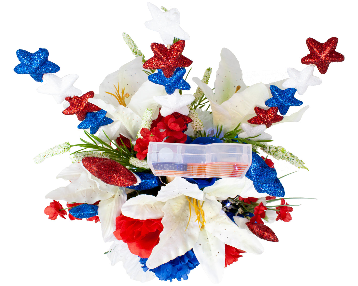 Light Up the Night Patriotic Centerpiece