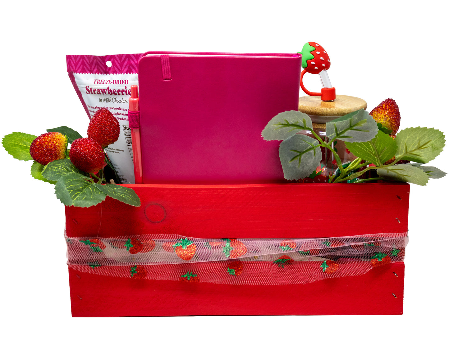Love of All Things Strawberry Gift Basket