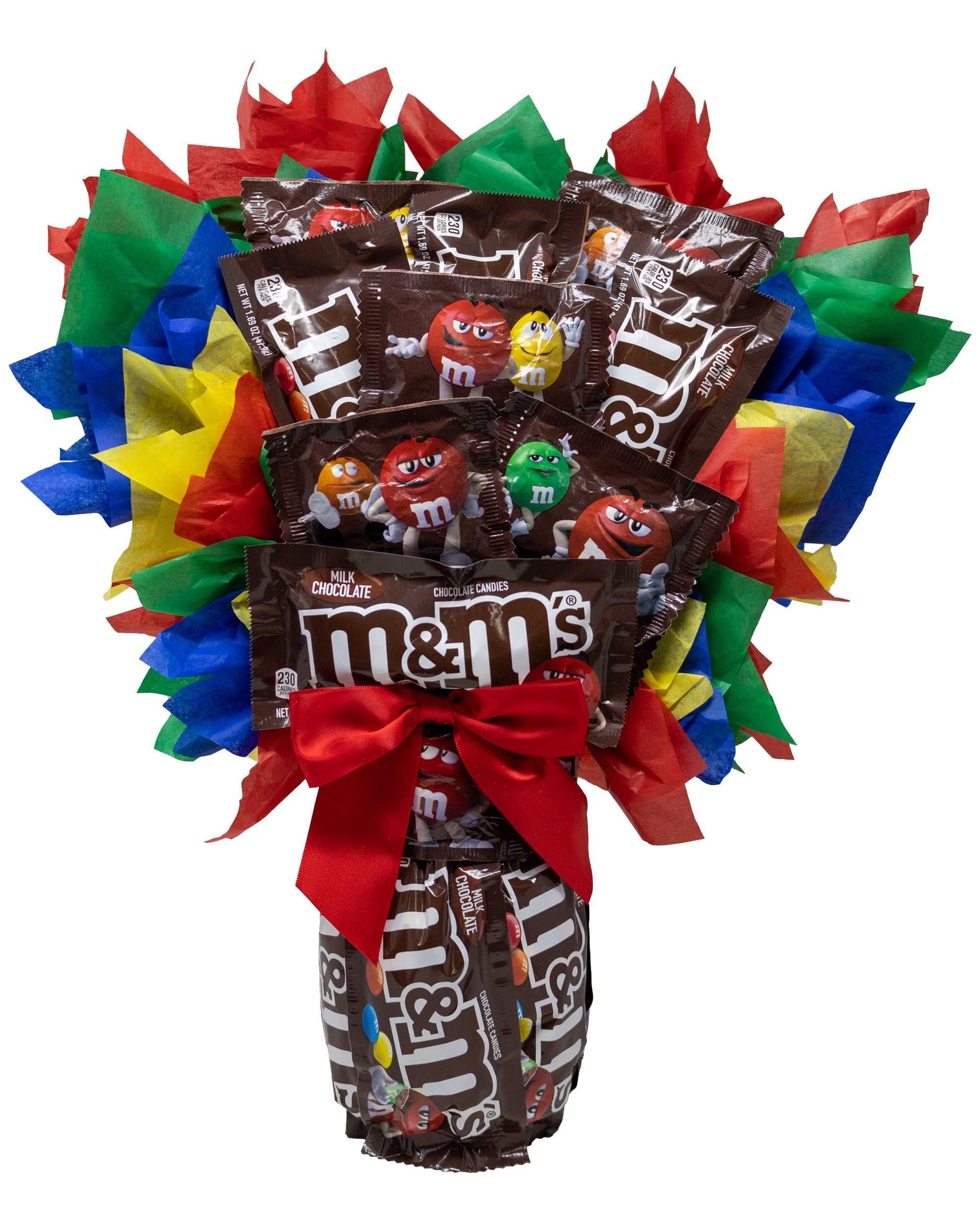 Milk Chocolate M&M's Candy Bouquet