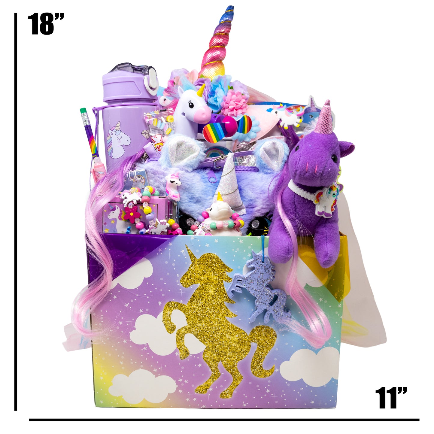 Magical Unicorn Princess Basket