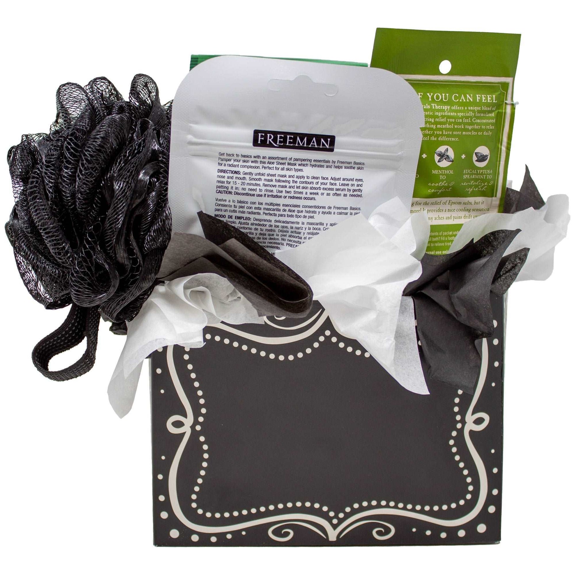 Men's Spa Gift Basket for Relaxation and Stress-Relief