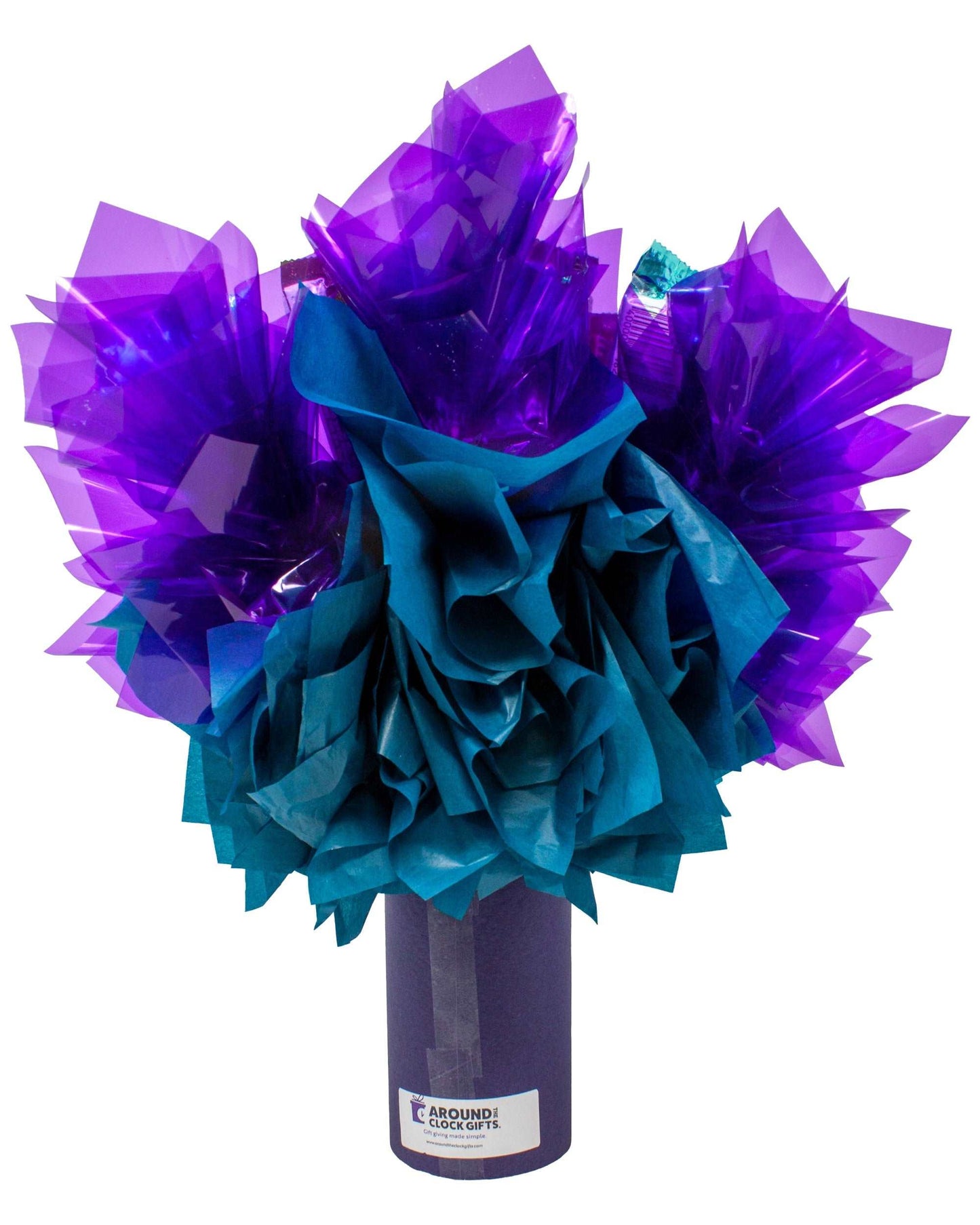 Milky Way Candy Bouquet with Standard Size Bars and Fun Size Candy Bars