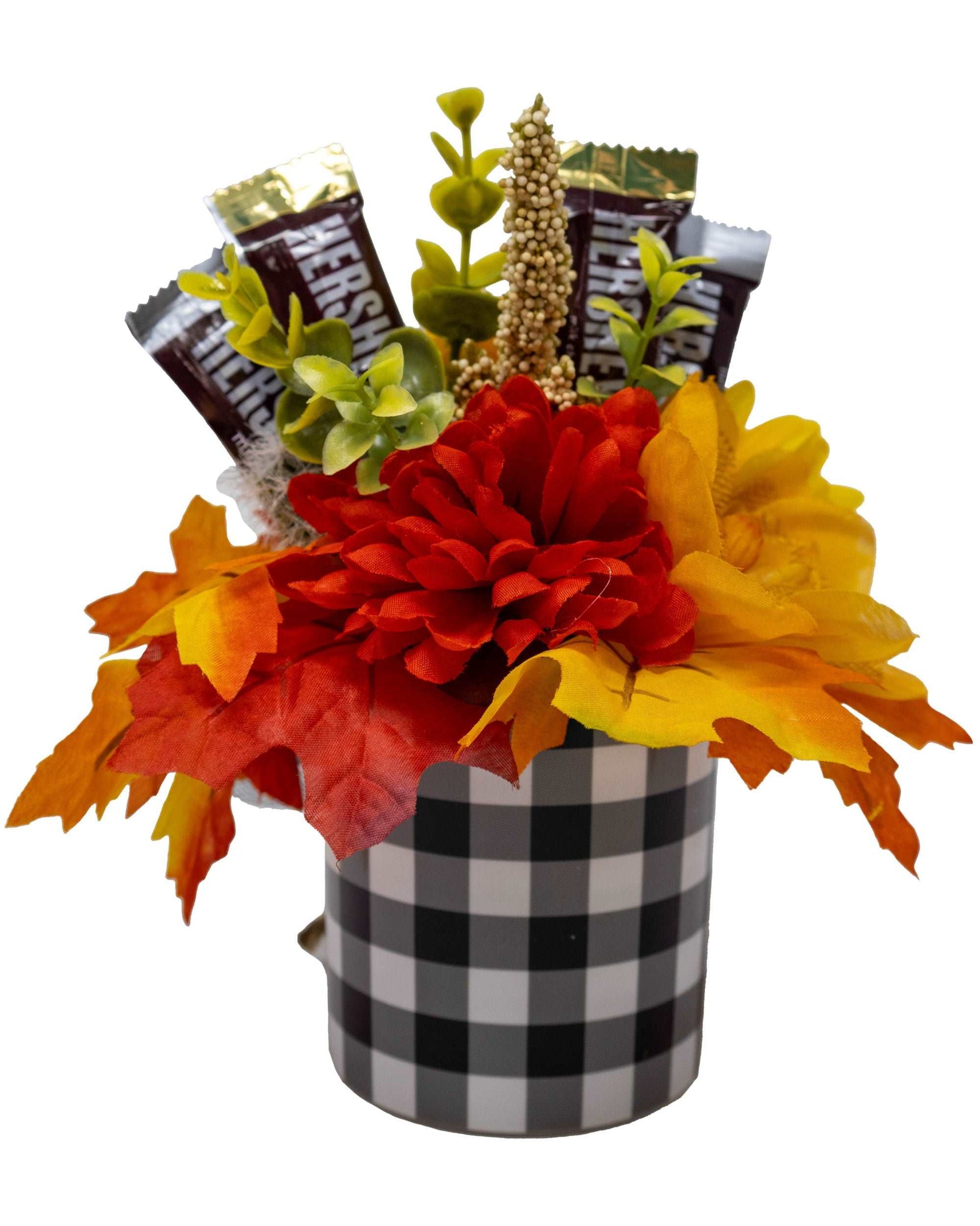 Miniature Fall Floral Candy Bouquet