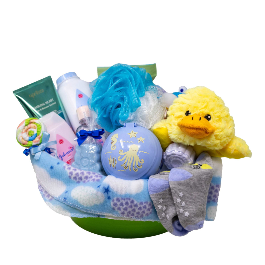 It s a Boy Mommy Me Bath Time Gift Basket Relaxing Gifts for Moms Powers Handmade Gifts