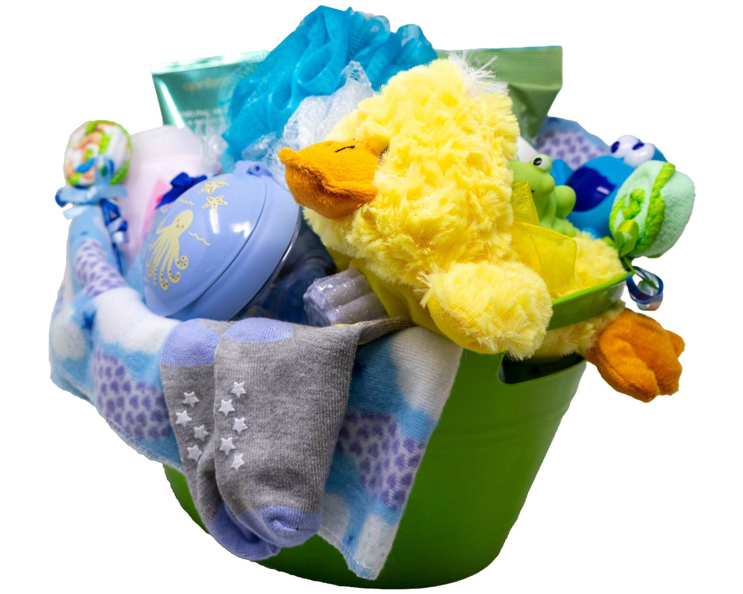 It's a Boy! Mommy & Me Bath Time Gift Basket