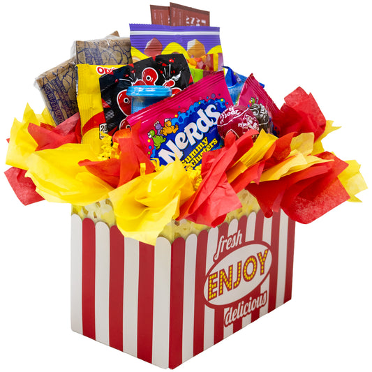 Movie Night Popcorn Snack Box