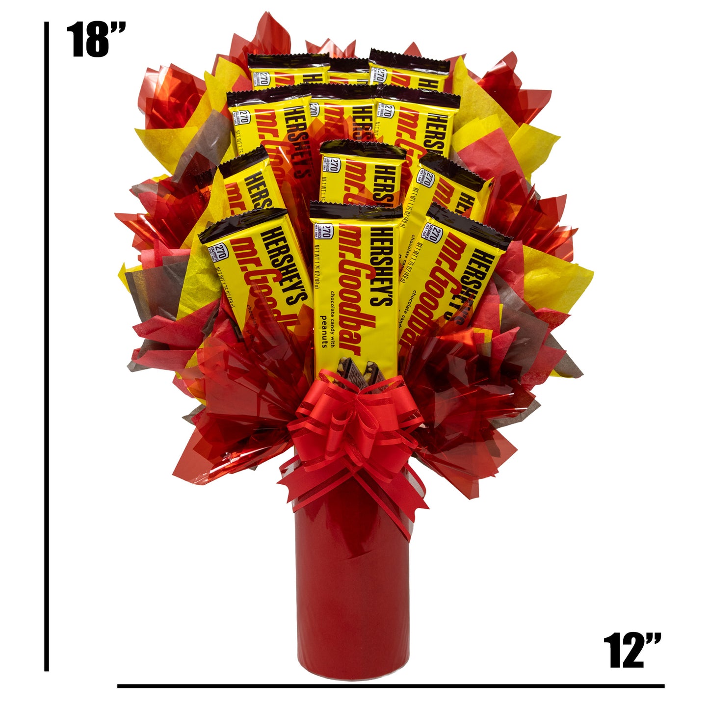 Mr. Goodbar Chocolate and Peanuts Candy Bouquet