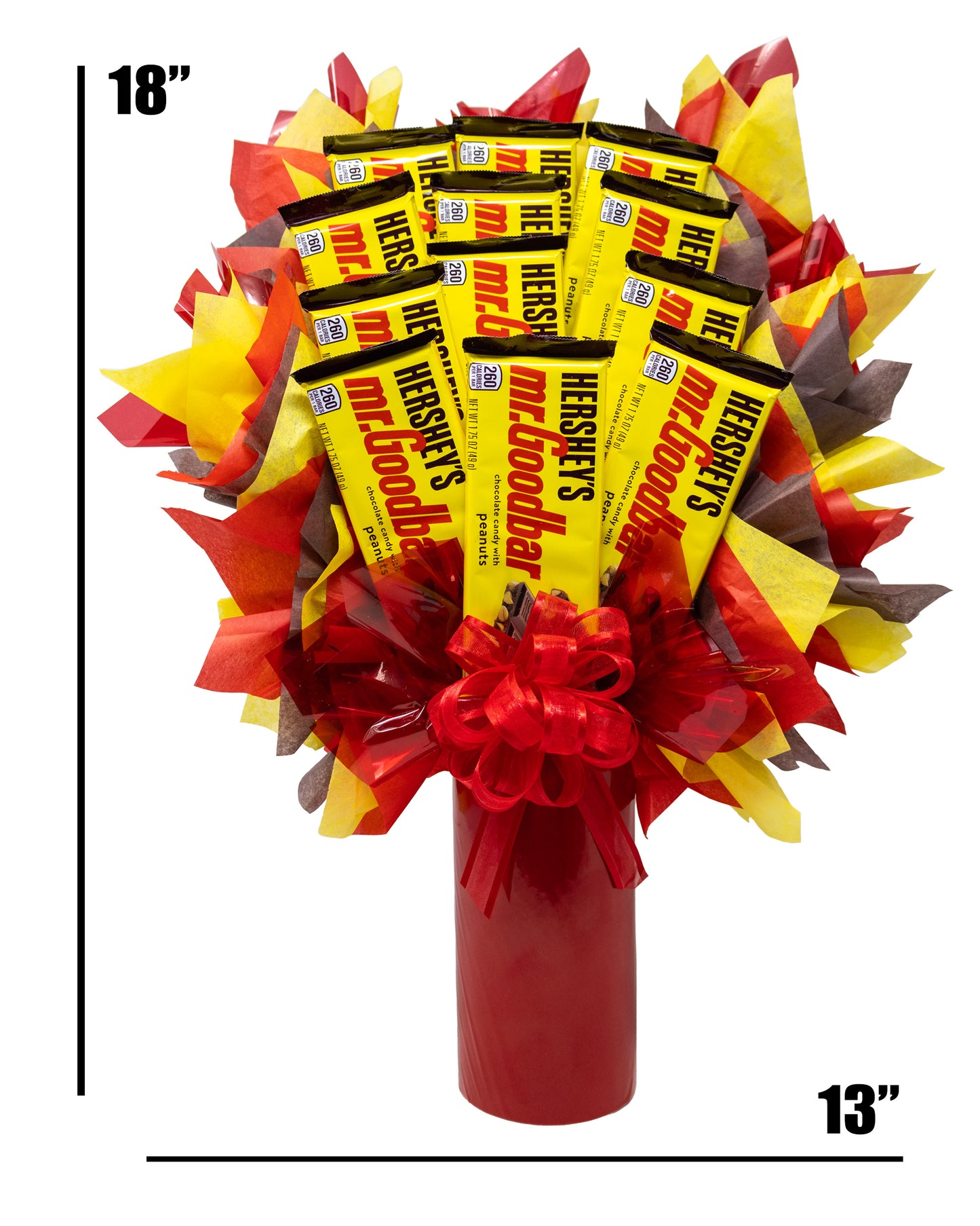 Mr. Goodbar Chocolate and Peanuts Candy Bouquet