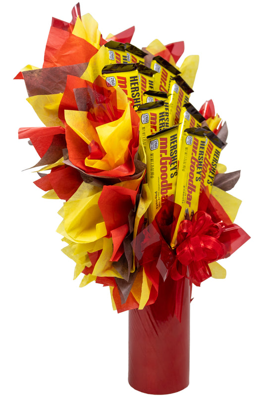 Mr. Goodbar Chocolate and Peanuts Candy Bouquet