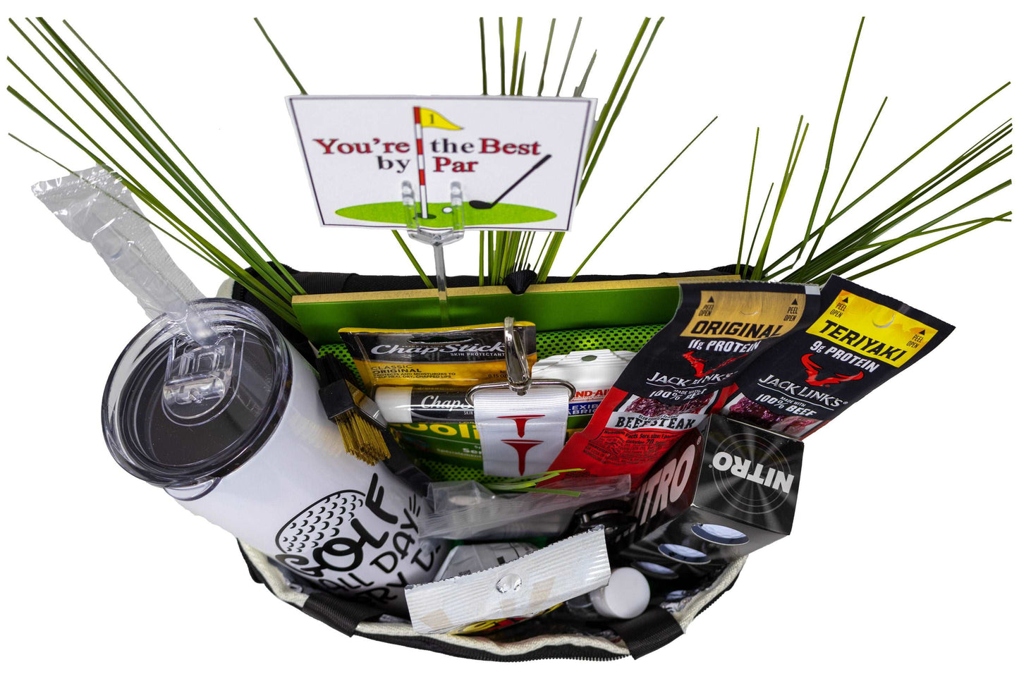Born to Golf Forced to Work Golfer Gift Basket