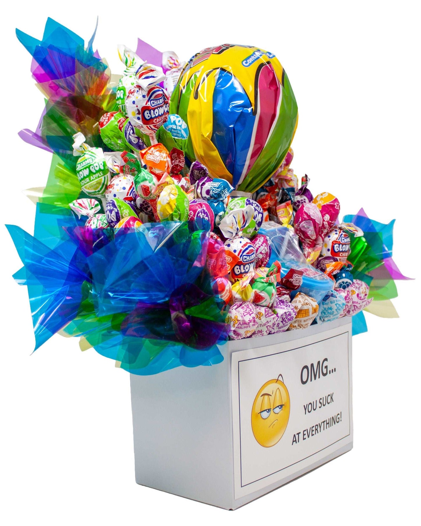 OMG You Suck at Everything Lollipop Bouquet