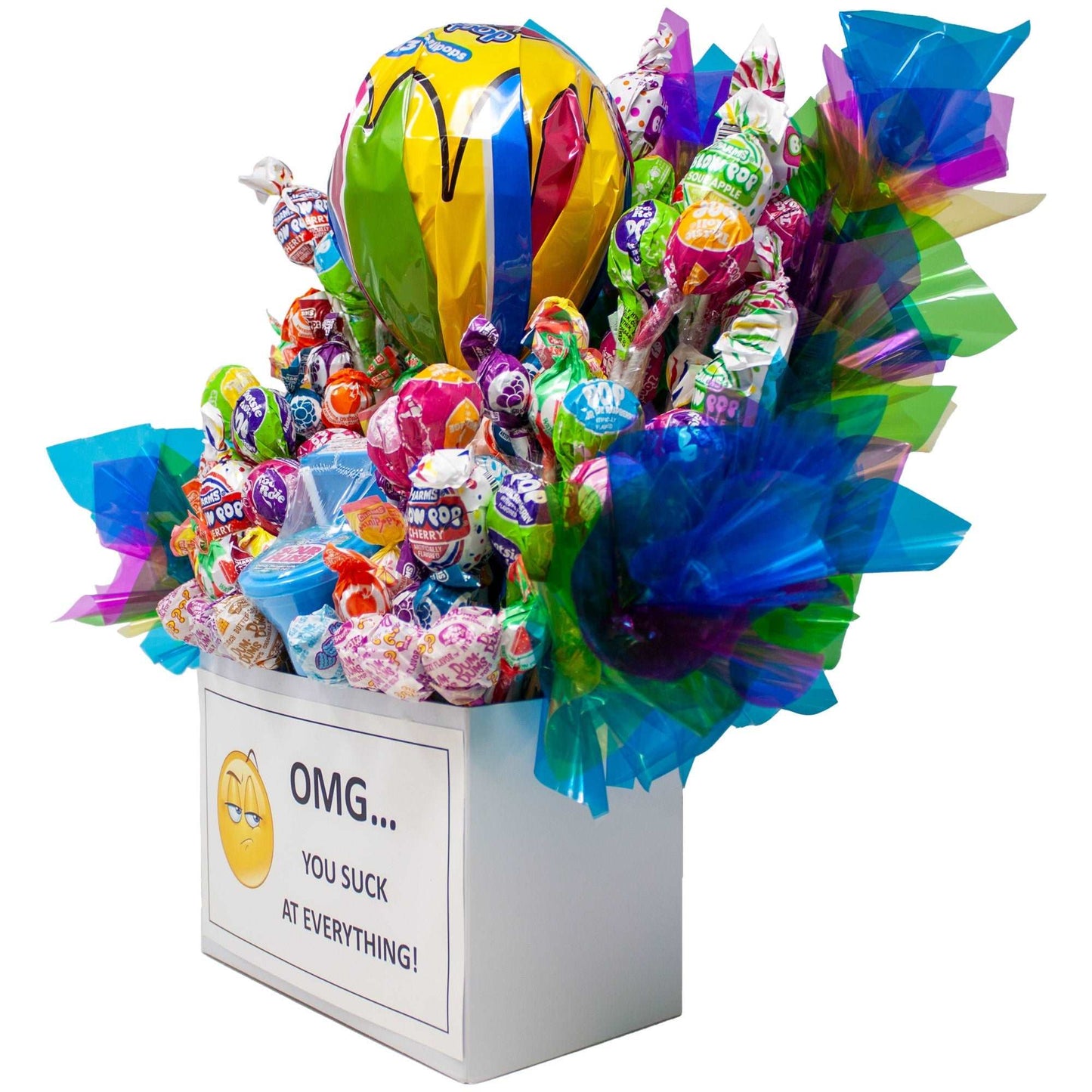 OMG You Suck at Everything Lollipop Bouquet