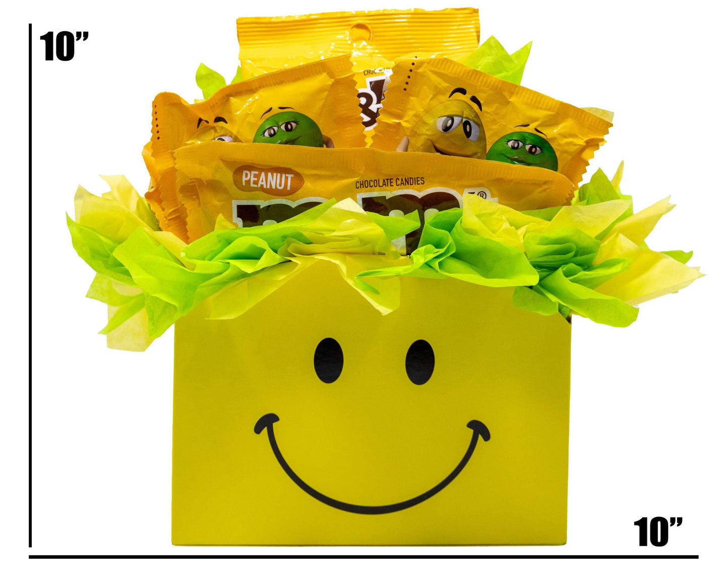 Peanut M&M's Candy Bouquet | Gift Idea for Birthdays, Anniversary, Thank You | Send a Smile