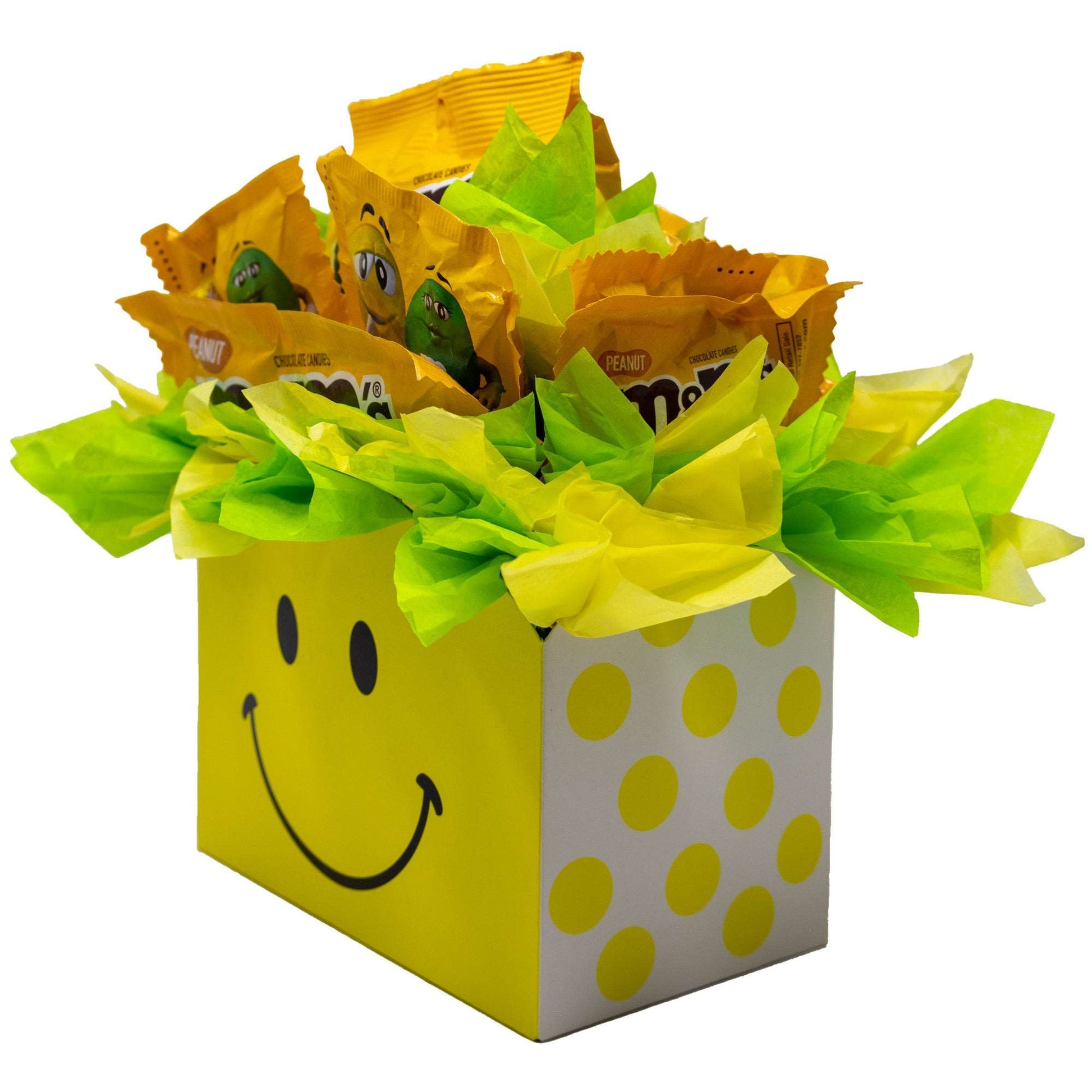 Peanut M&M's Candy Bouquet | Gift Idea for Birthdays, Anniversary, Thank You | Send a Smile