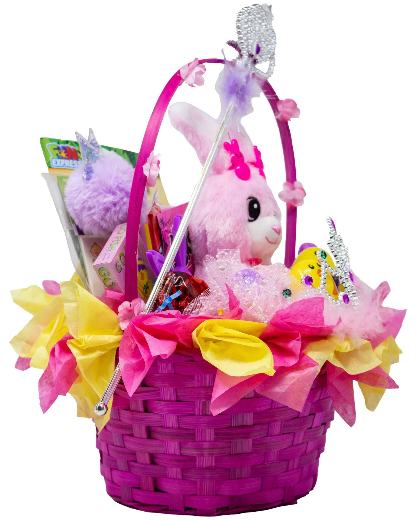 Pink Princess Easter Basket
