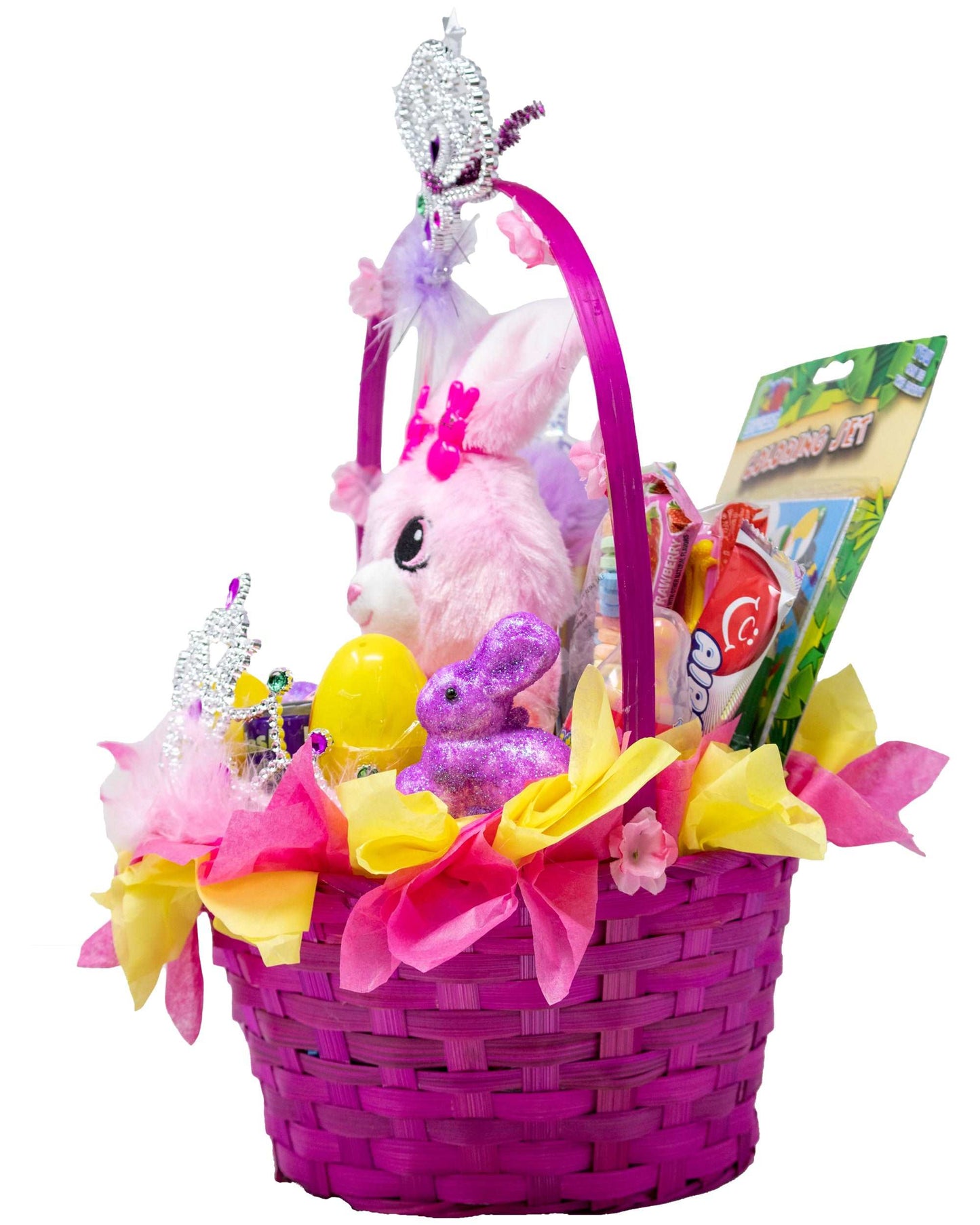 Pink Princess Easter Basket