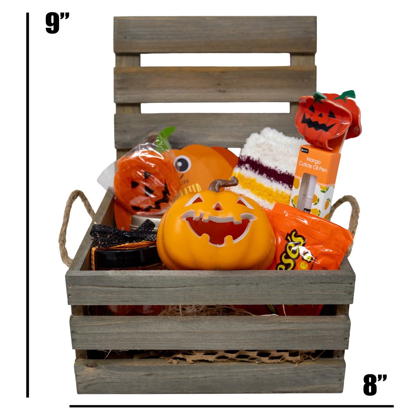 Pumpkin Love Halloween/Fall Candy and Spa Gift Set