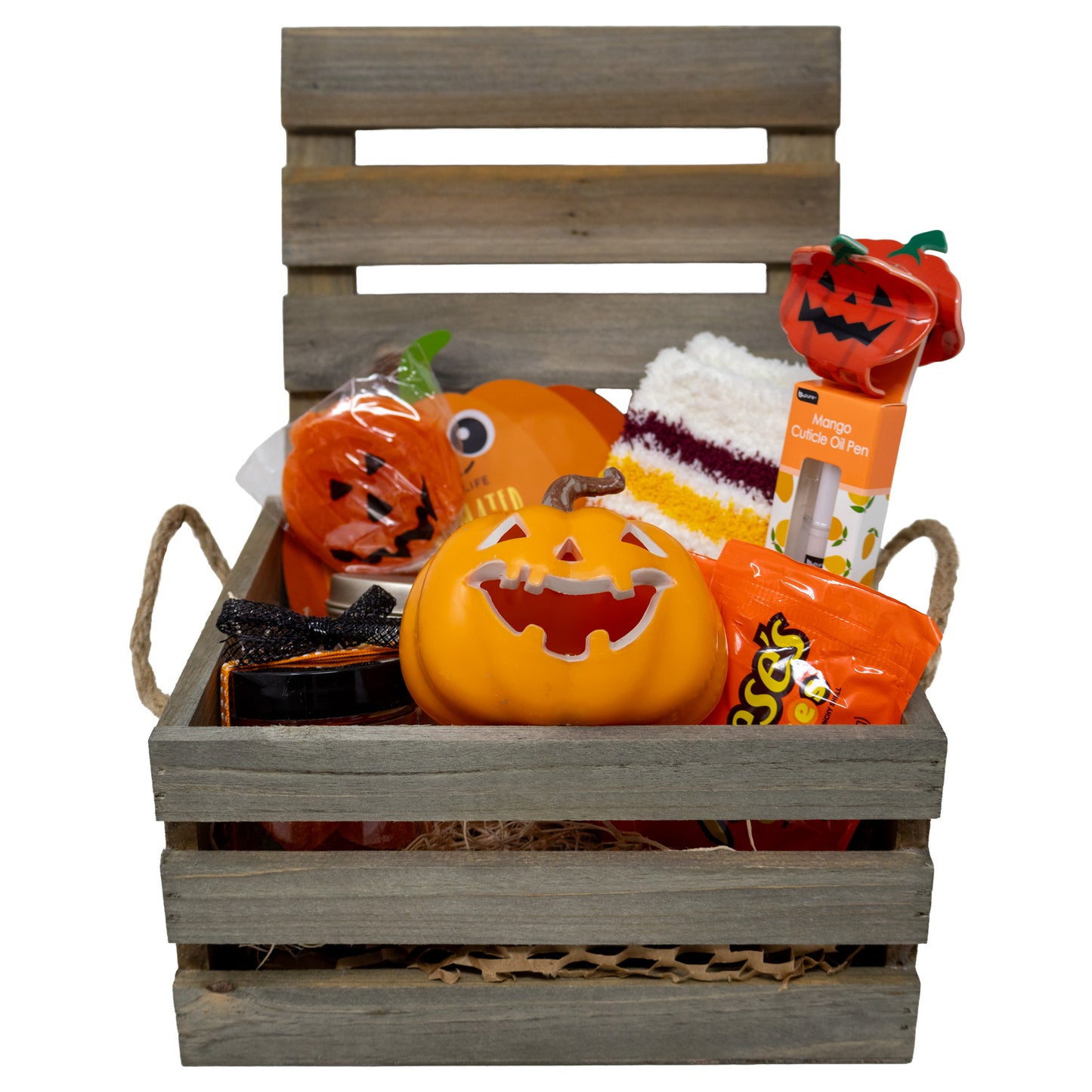 Pumpkin Love Halloween/Fall Candy and Spa Gift Set
