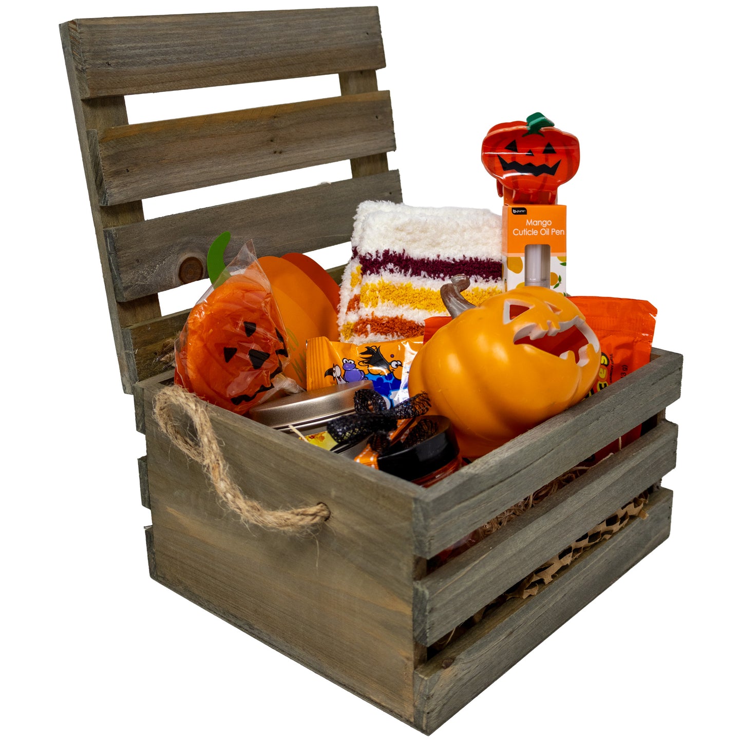 Pumpkin Love Halloween/Fall Candy and Spa Gift Set