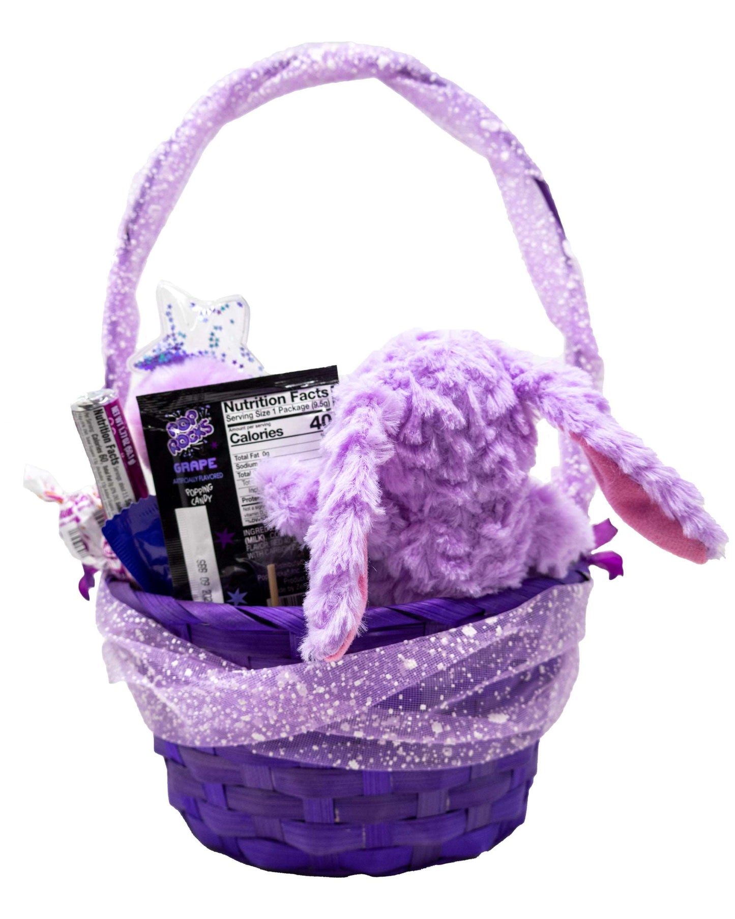 Purple Easter Basket for Kids and Adults | Prefilled Easter Baskets
