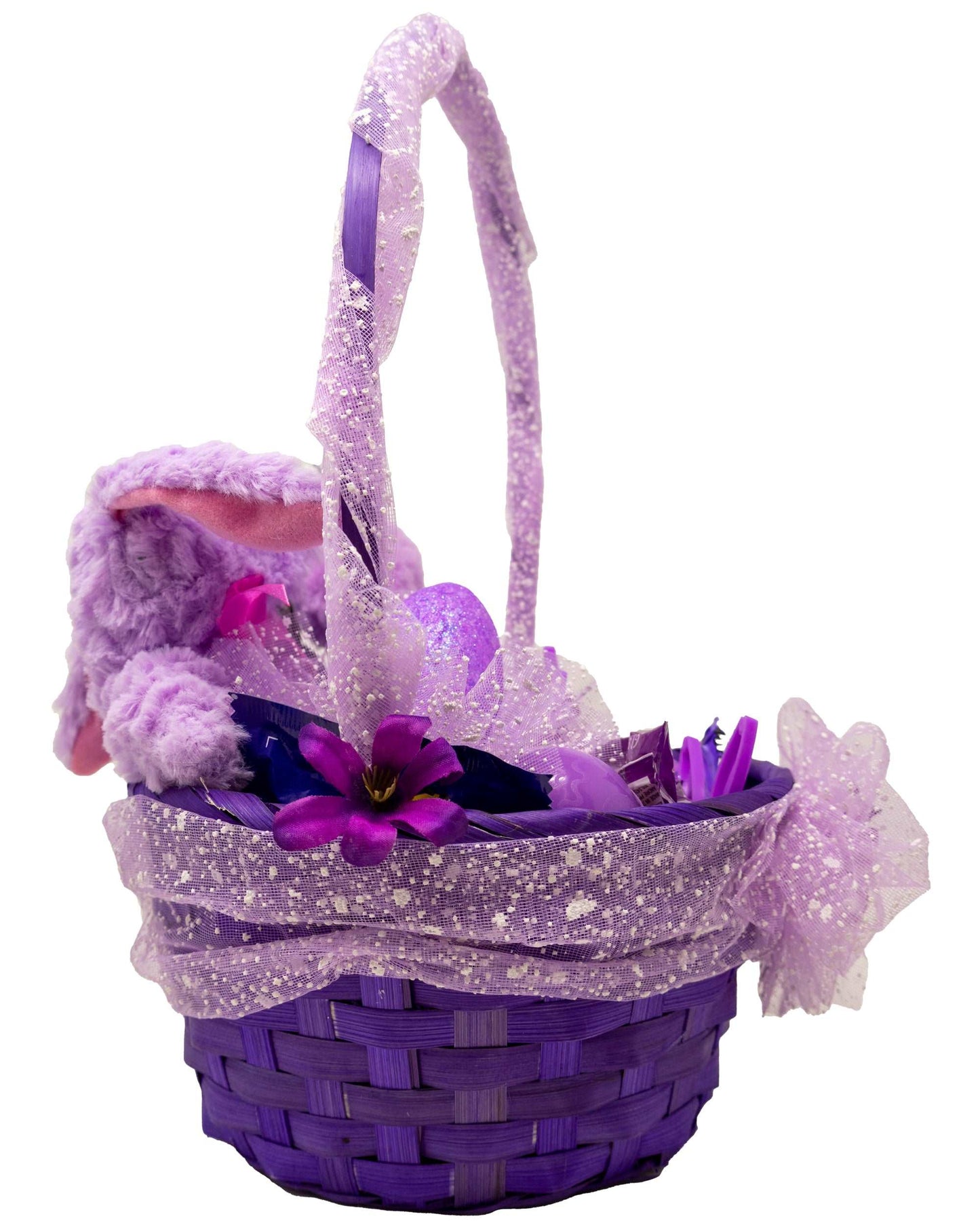 Purple Easter Basket for Kids and Adults | Prefilled Easter Baskets
