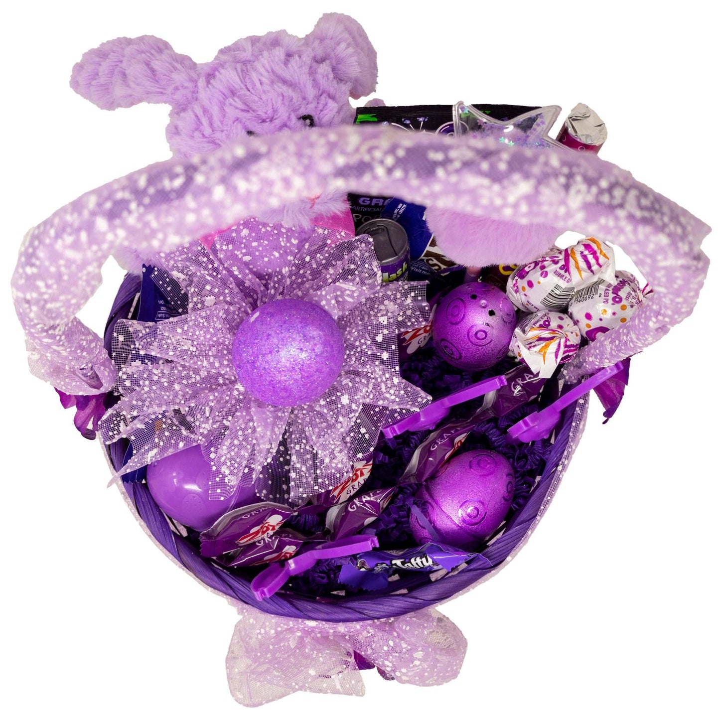 Purple Easter Basket for Kids and Adults | Prefilled Easter Baskets