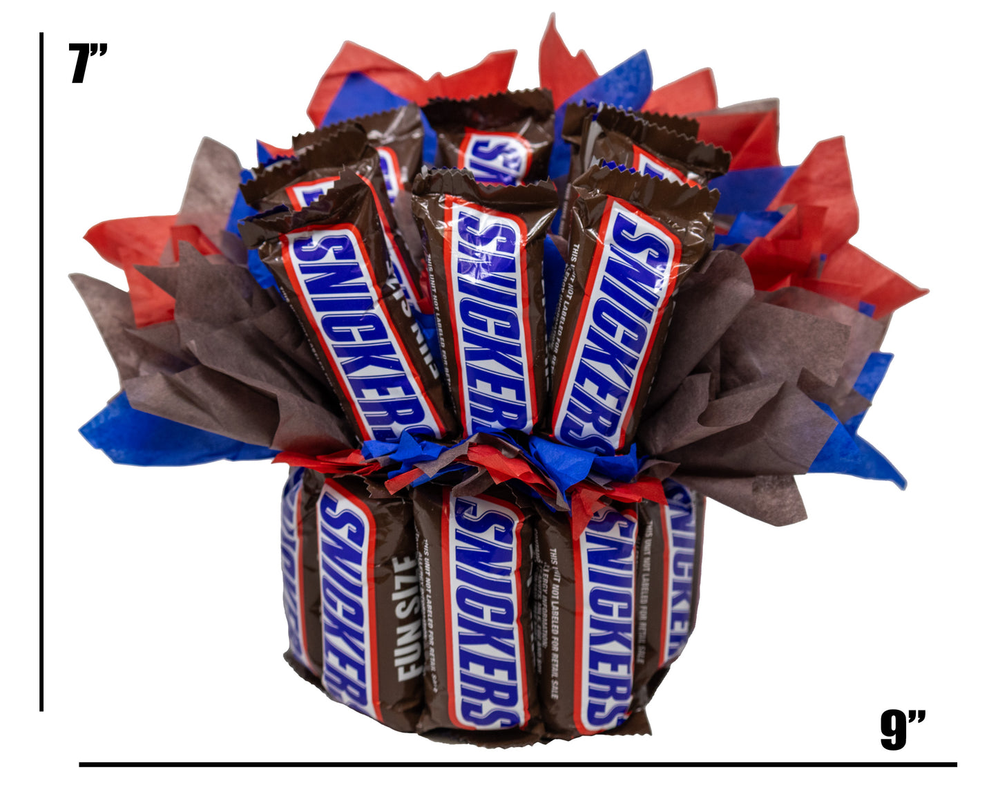 Snickers Fun Size Candy Bouquet You're Not You When You're Hangry