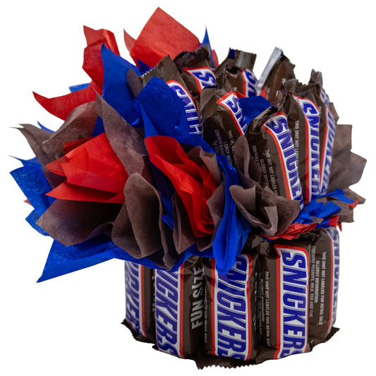Snickers Fun Size Candy Bouquet