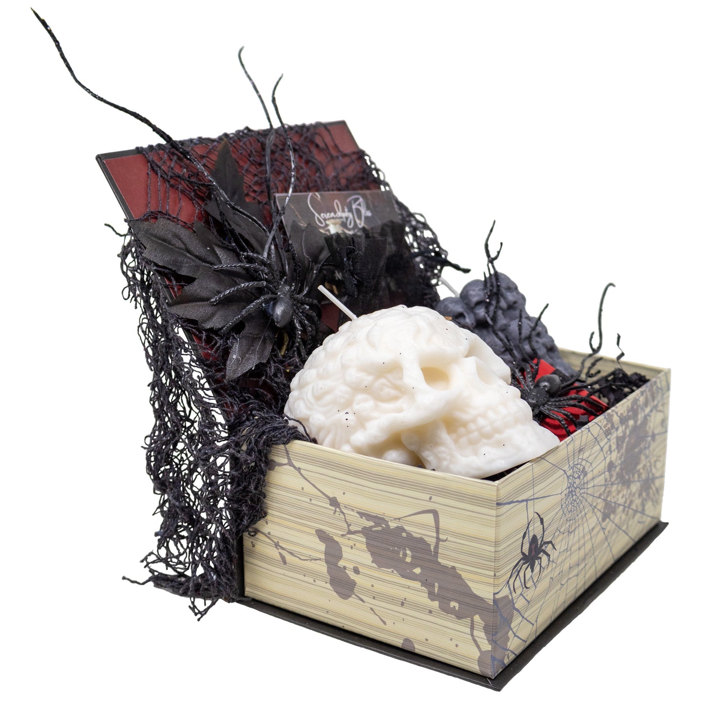 Tales of Terror Spa & Candle Set in Book Box