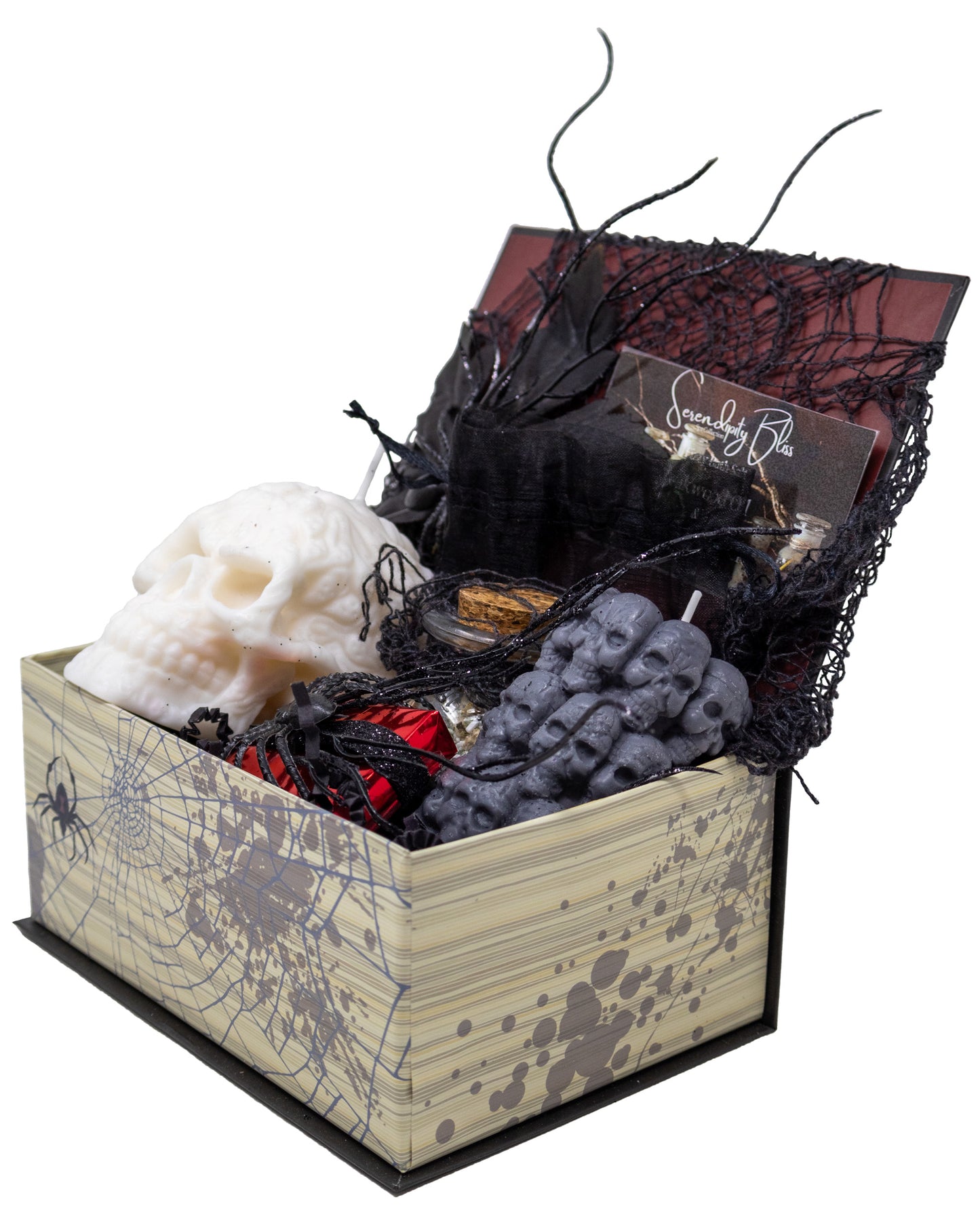 Tales of Terror Spa & Candle Set in Book Box