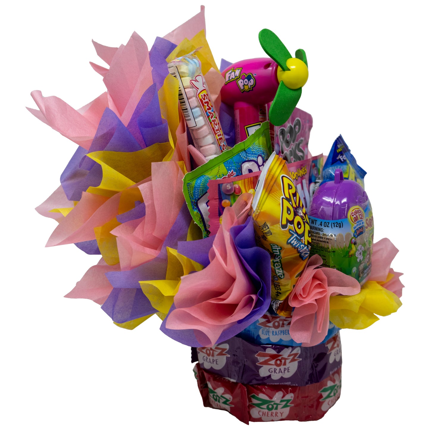 Super Cute Candy Bouquet for Girls Creatively Crafted with Name Brand Candies