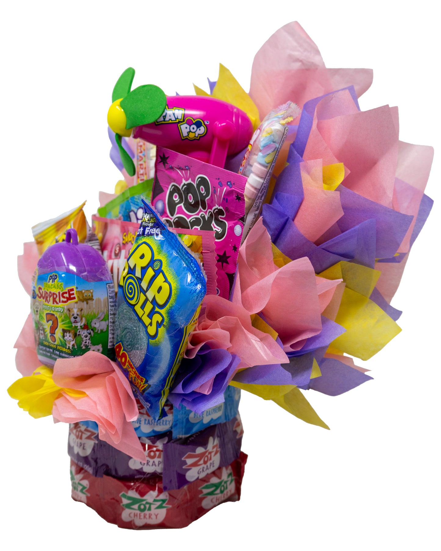 Super Cute Candy Bouquet for Girls Creatively Crafted with Name Brand Candies
