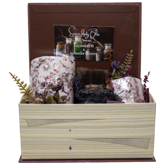 Oracle of Ancients Spa & Candle Set in Book Box
