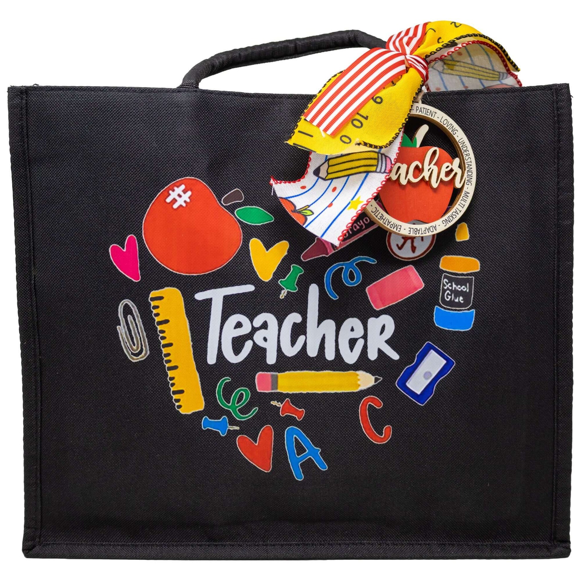 Teacher Canvas Tote Gift Set with Clutch