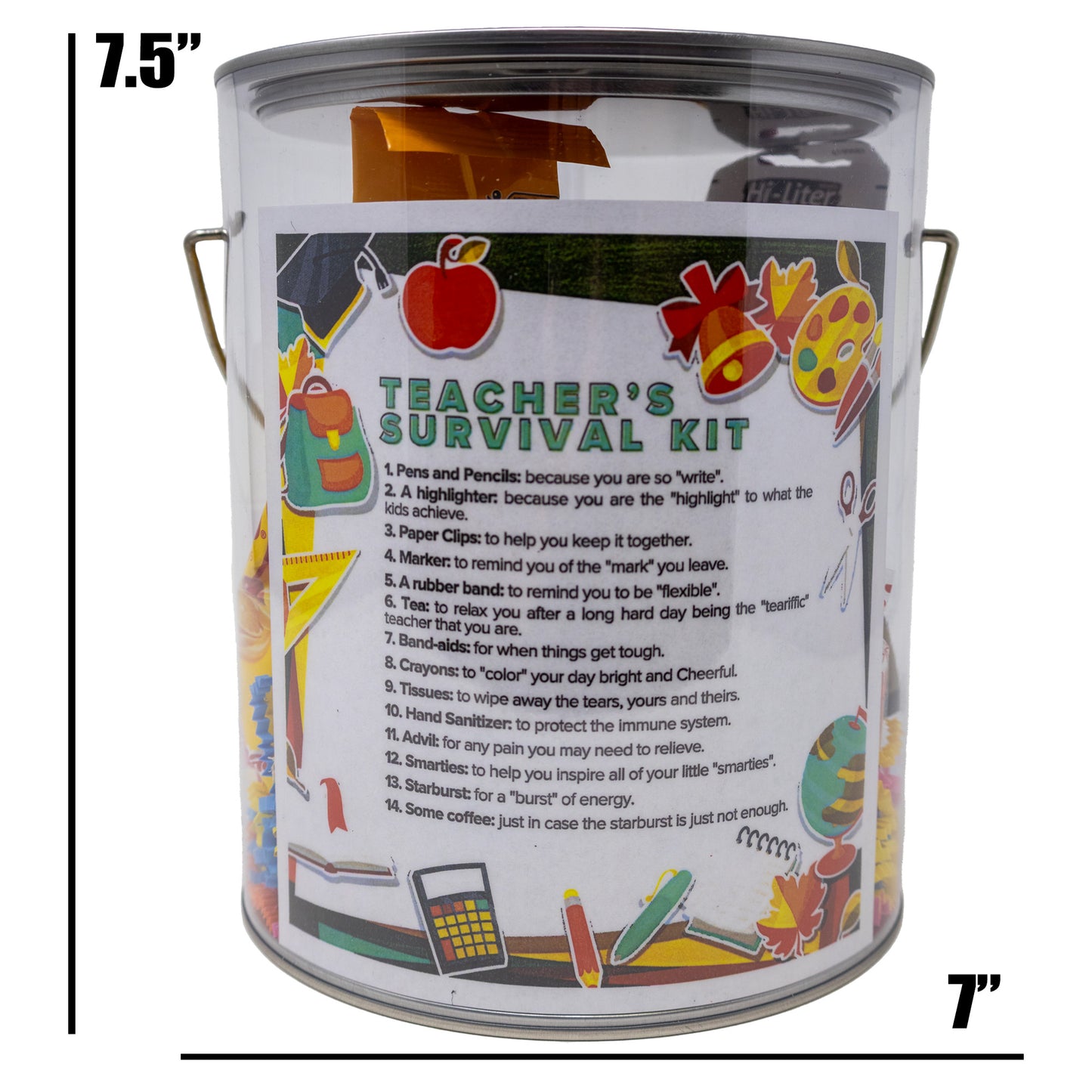 Teacher's Survival Kit Gift Idea | Appreciation Week | PTA Silent Auction