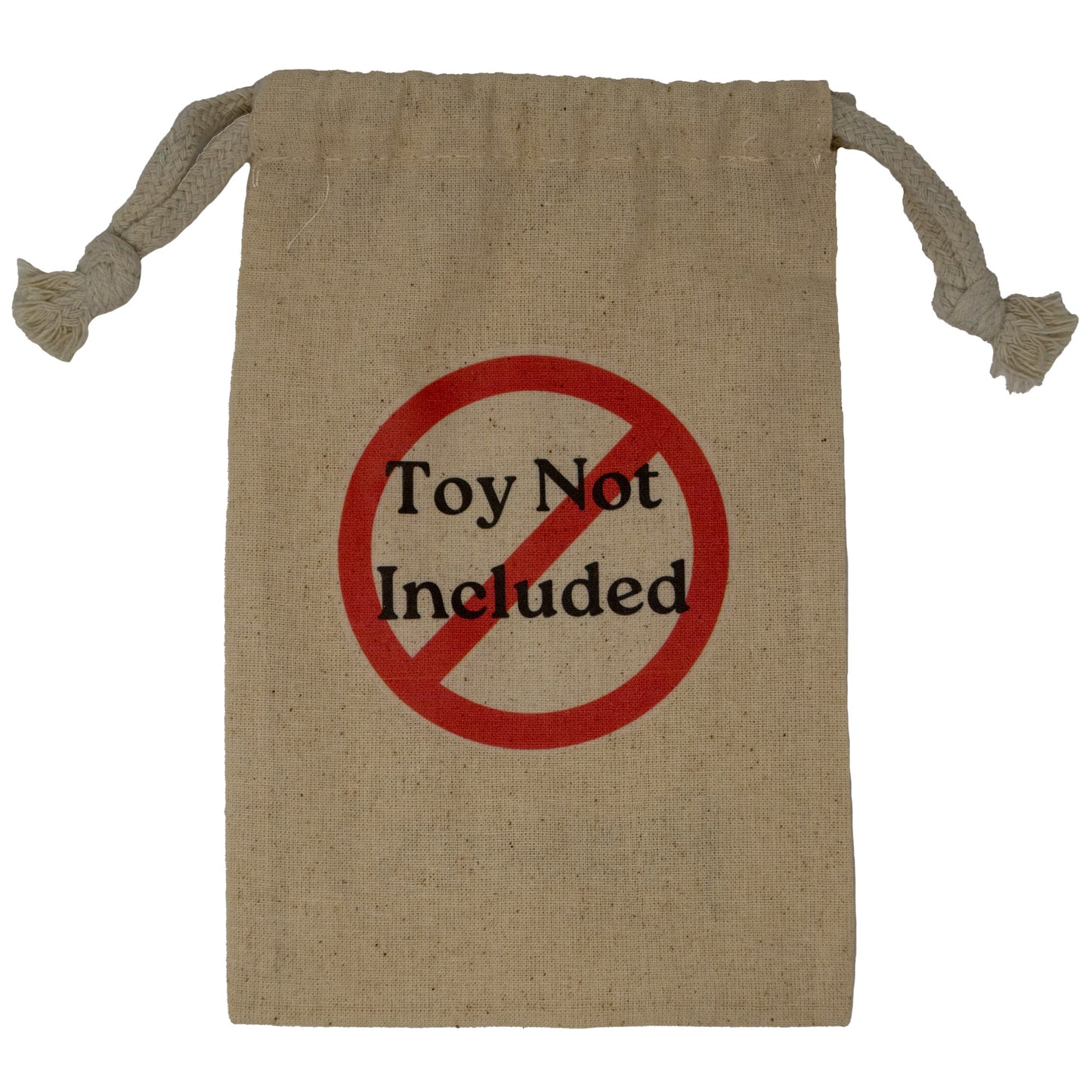 Toy Not Included Funny Gag Gift with Batteries and Keepsake Bag