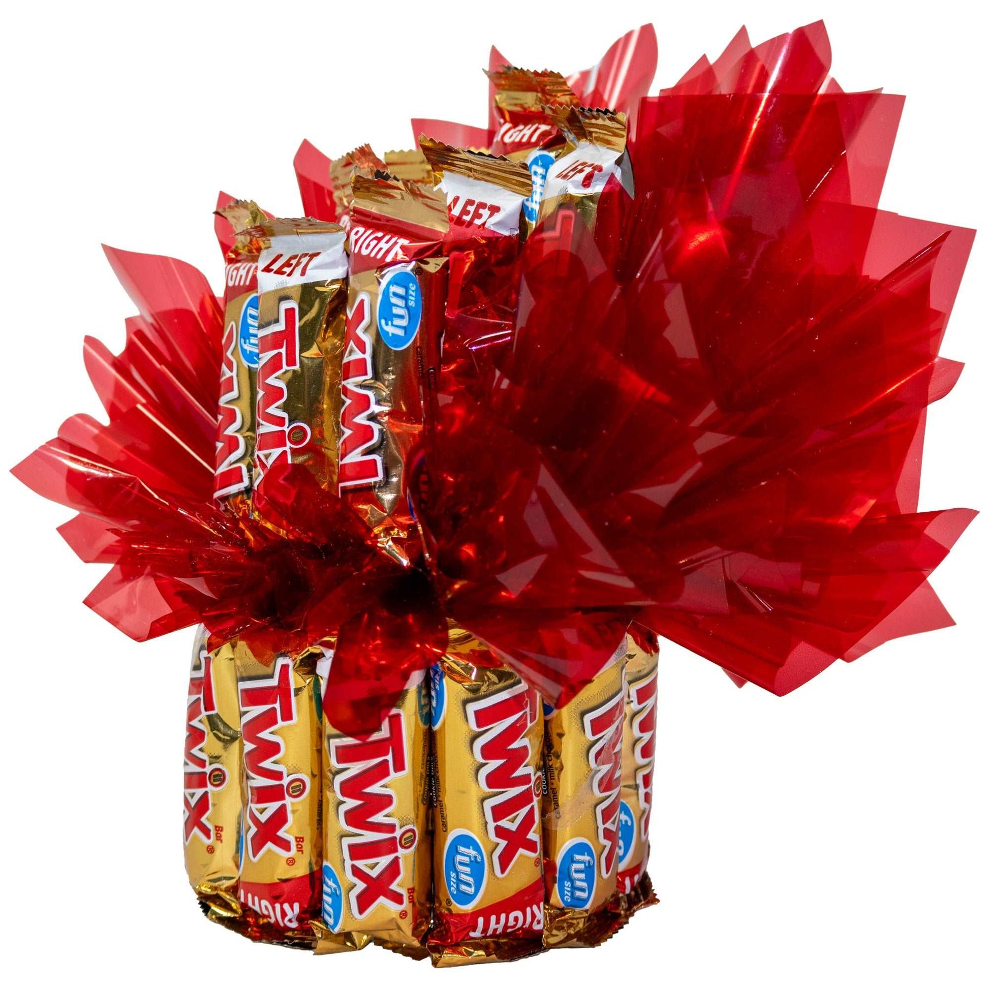 Twix Fun Size Candy Bouquet No Need to Pick a Side