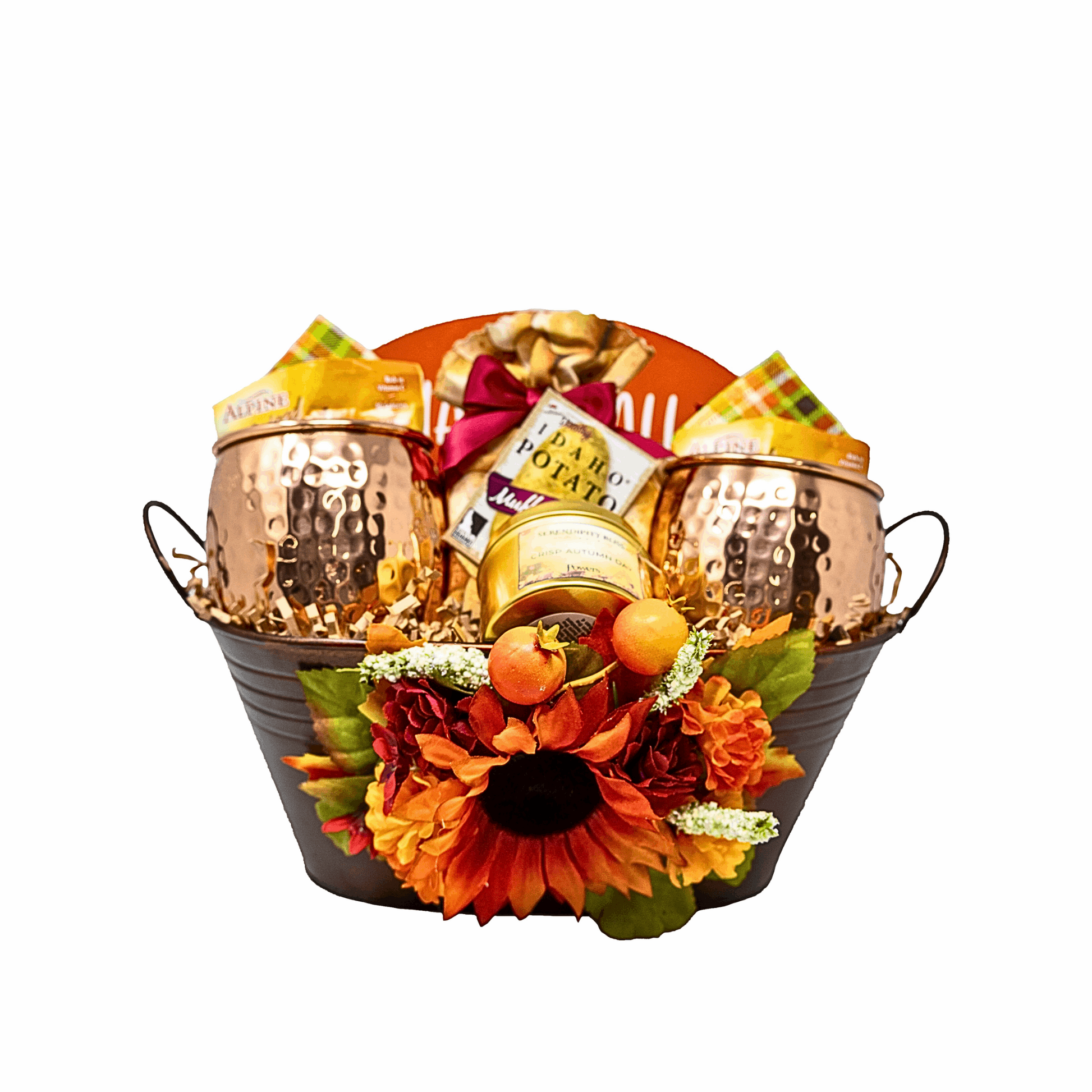 Happy Fall Y'all Unique Autumn Inspired Gift Basket