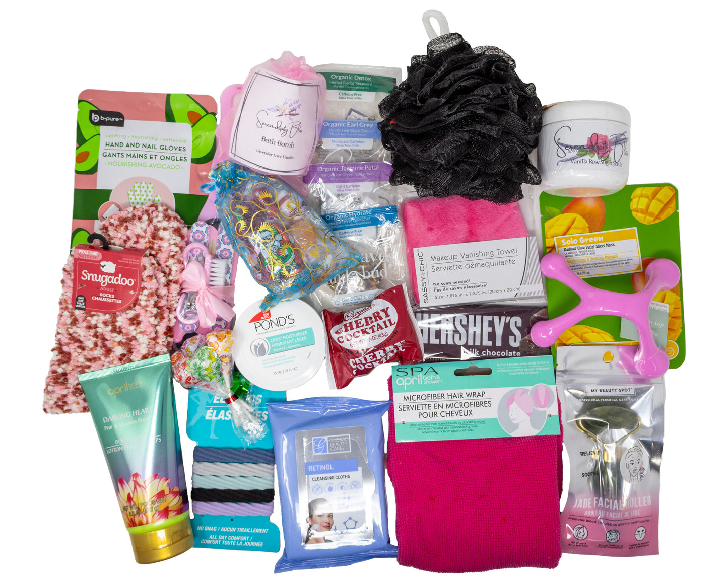 Prefilled Christmas Stocking for Women with Self Care Items