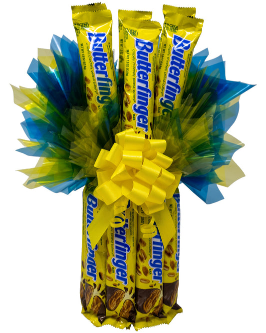 Butterfinger Candy Bouquet