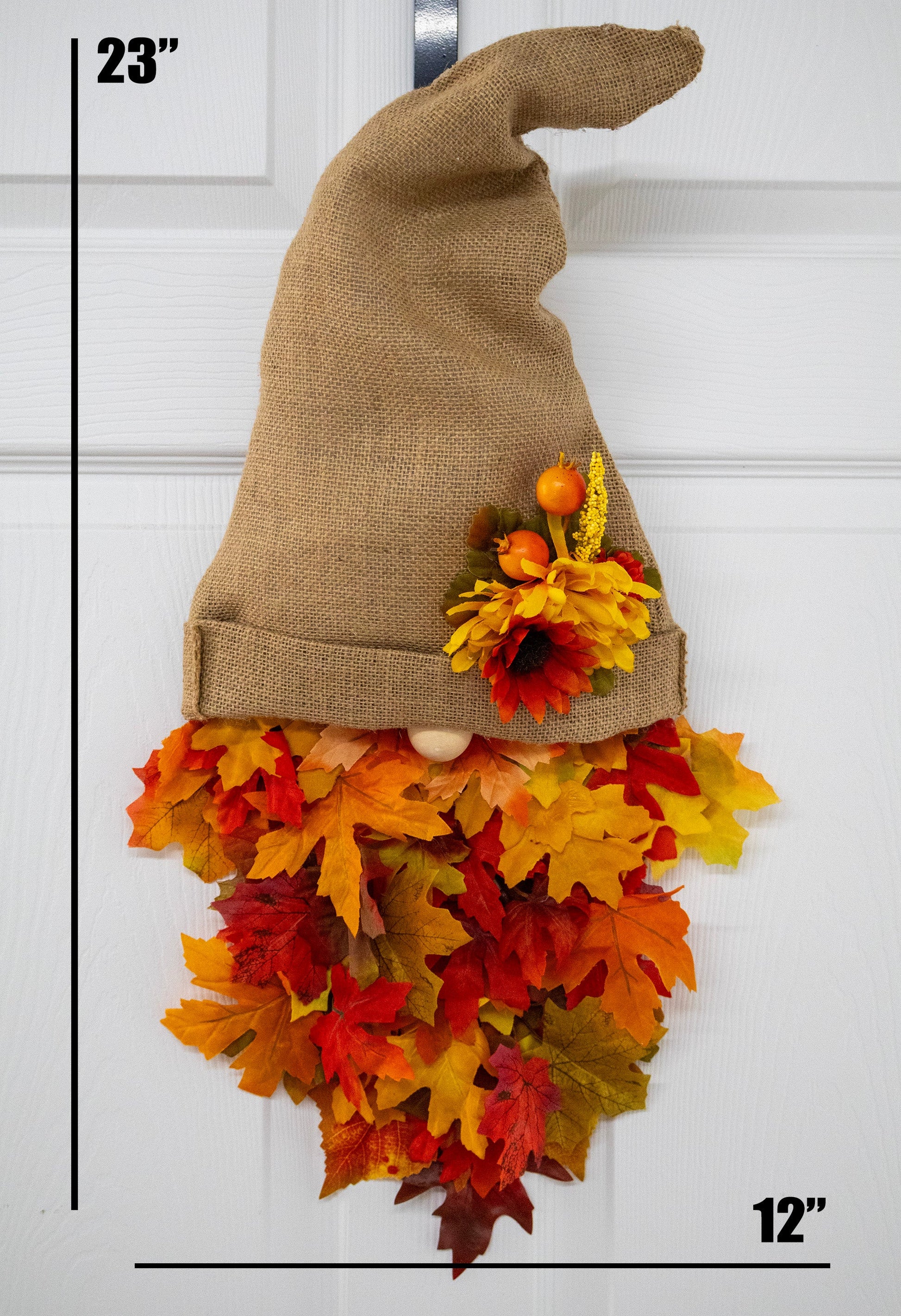 Fall Gnome Wreath Decoration