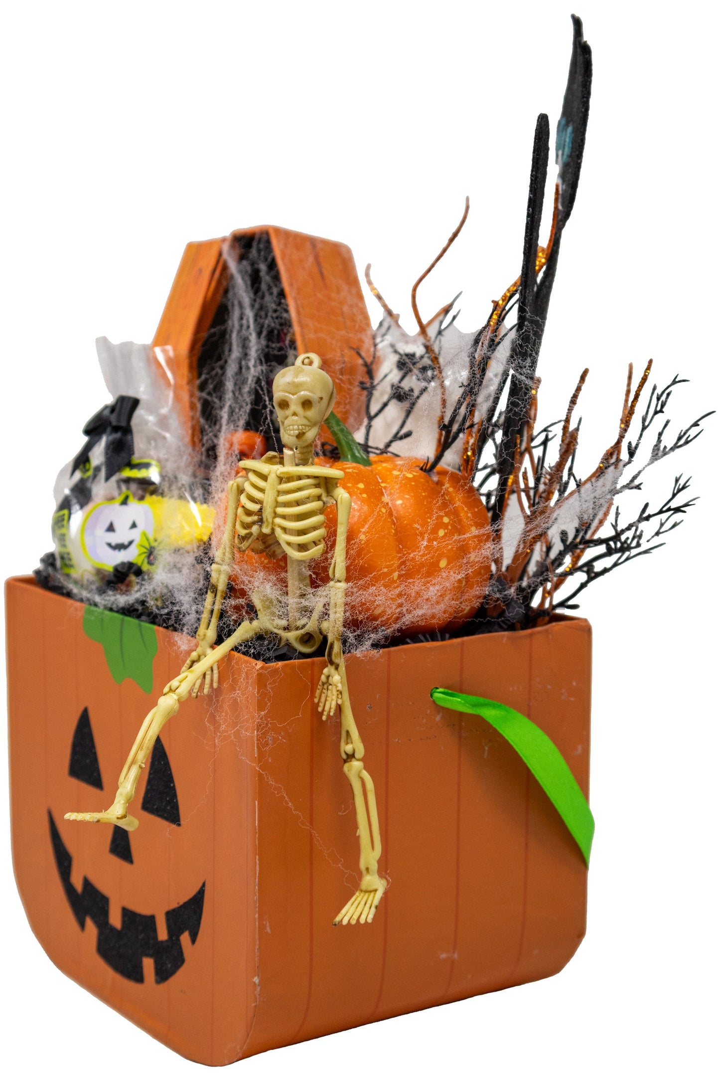 Ghoulish Pumpkin Patch Gift Basket