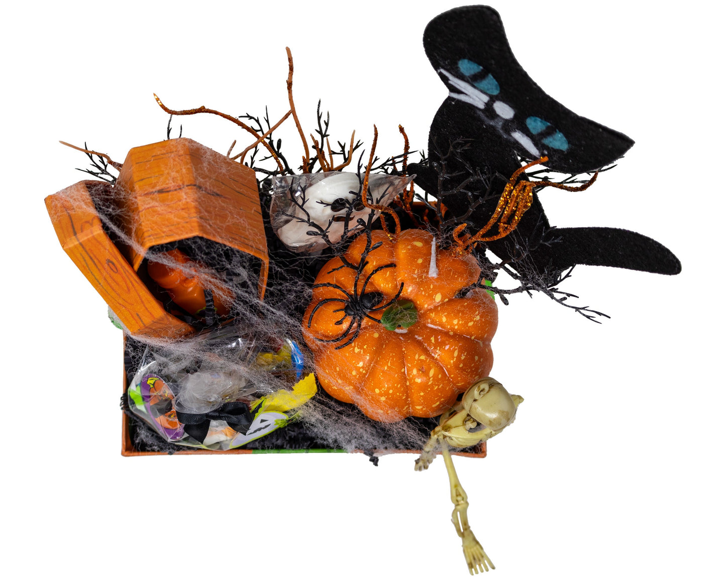 Ghoulish Pumpkin Patch Gift Basket