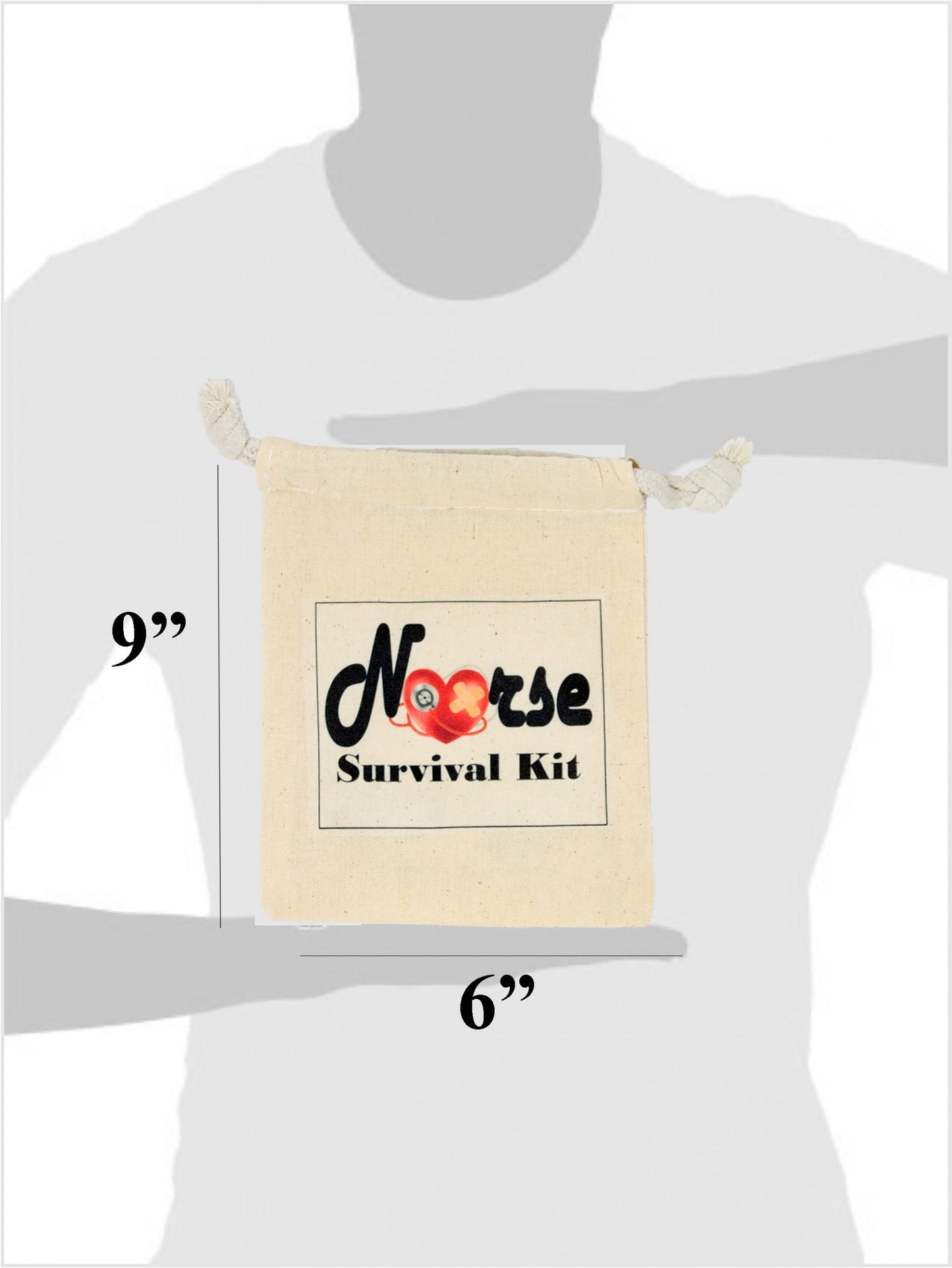 Nurse Survival Kit Dimensions Sillouette