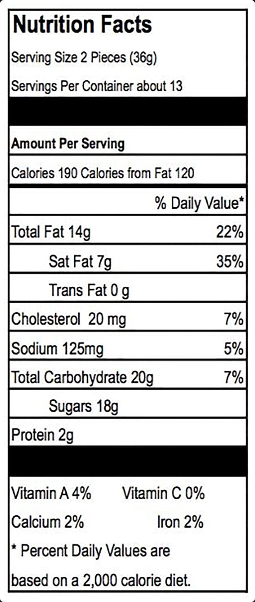 Famous Idaho Candy Owyhee Almond Butter Chunk Style Toffee 1 Pound