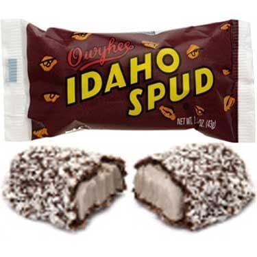 Owyhee Idaho Spud Chocolate Candy Bars 18 count case
